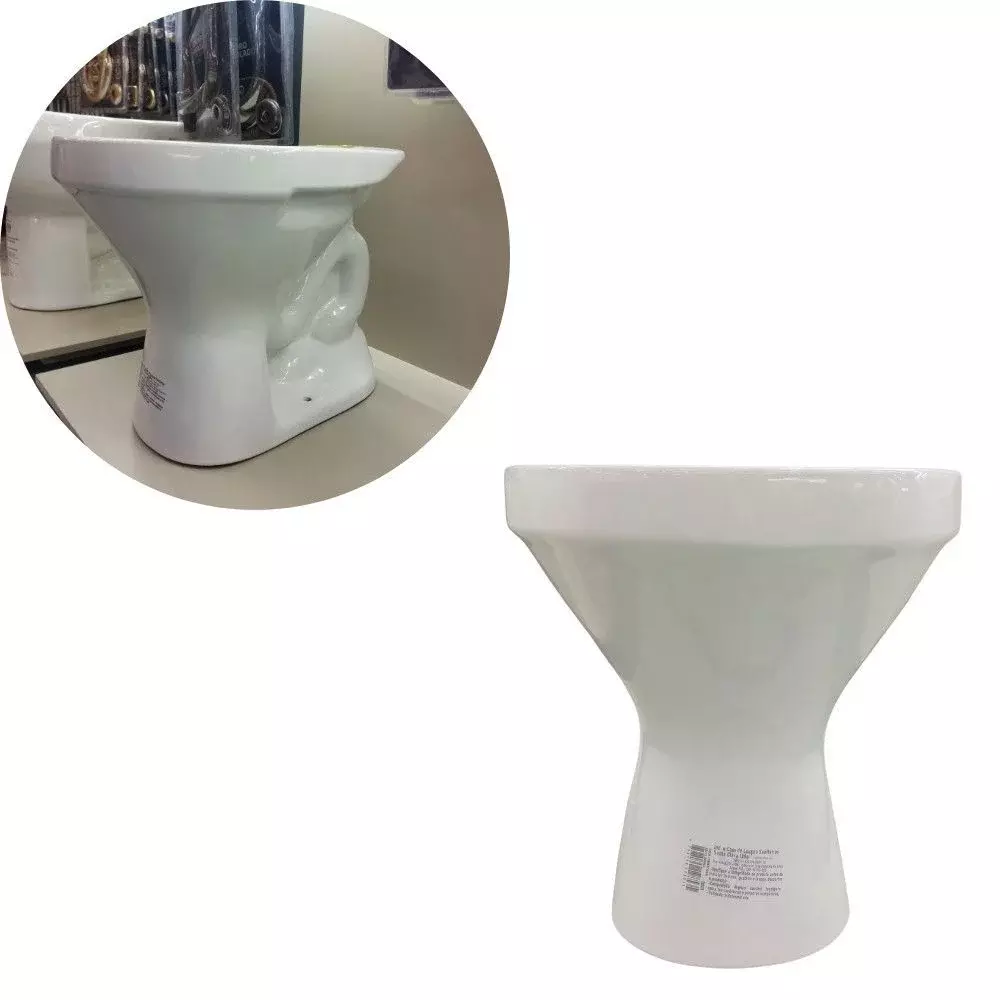 VASO SANITÁRIO COM CAIXA ACOPLADA ARAXÁ BRANCO - Santa Clara - Imagem 3